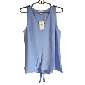 NWT Micheal Michael Kors Perwinkle sleeveless blouse